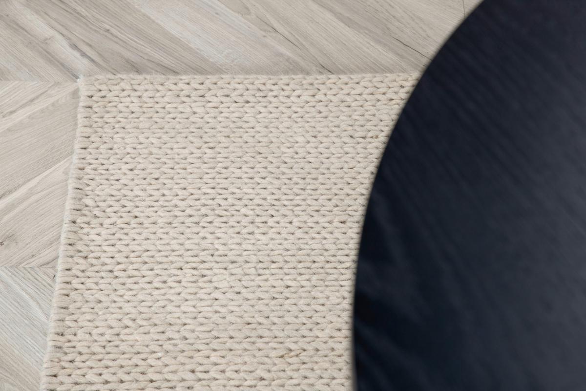 Flachwebteppich Marta - Weiß, LIFESTYLE, Textil (250/350cm) - P & B