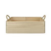 Aufbewahrungsbox Paula - Naturfarben, Basics, Holz/Papier (36/25/11,5cm) - Luca Bessoni