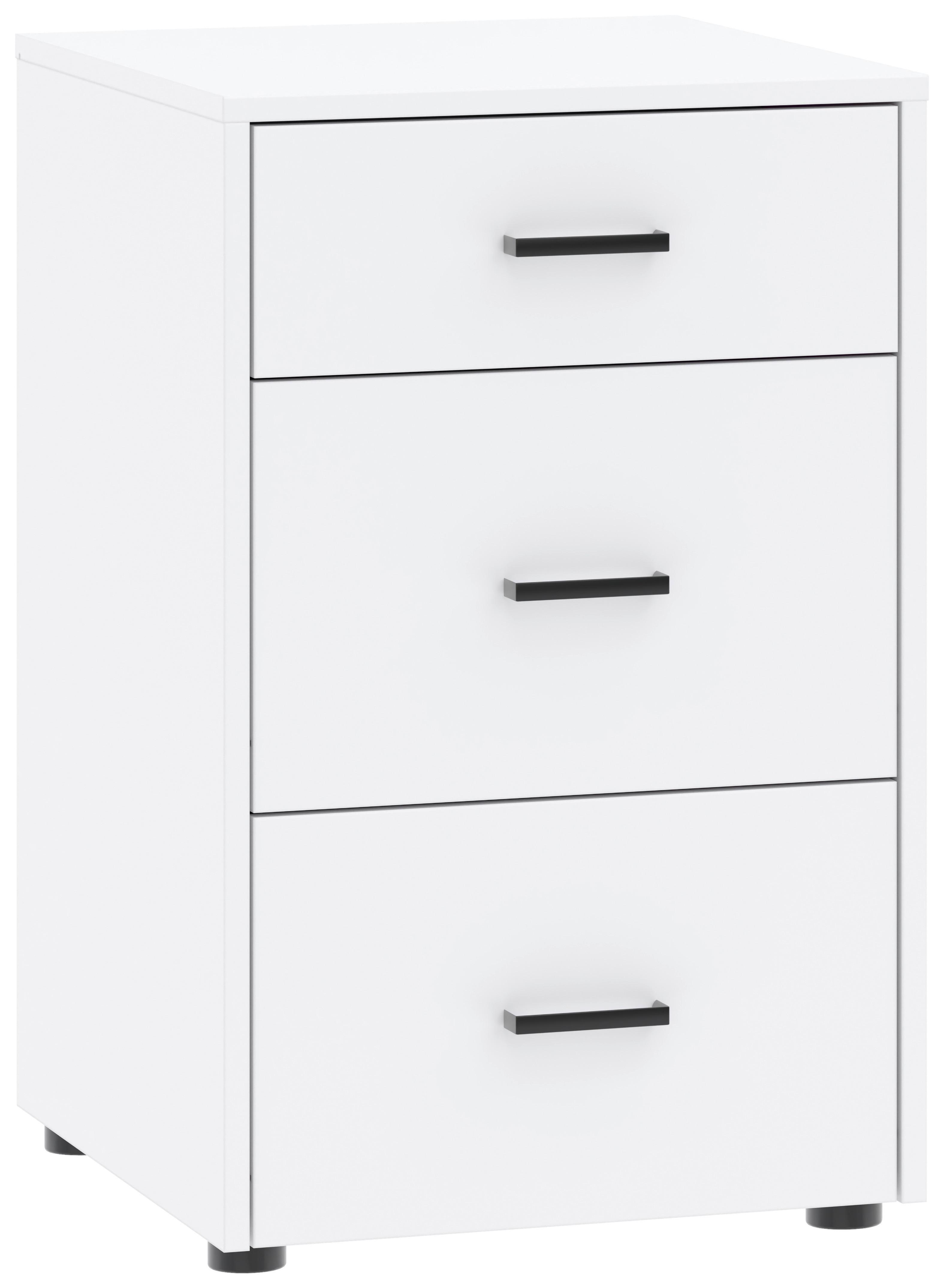 Unterbauschrank Kivo Weiß, B: 45 Cm - Weiß, Basics, Holzwerkstoff (45/69,8/52,1cm)