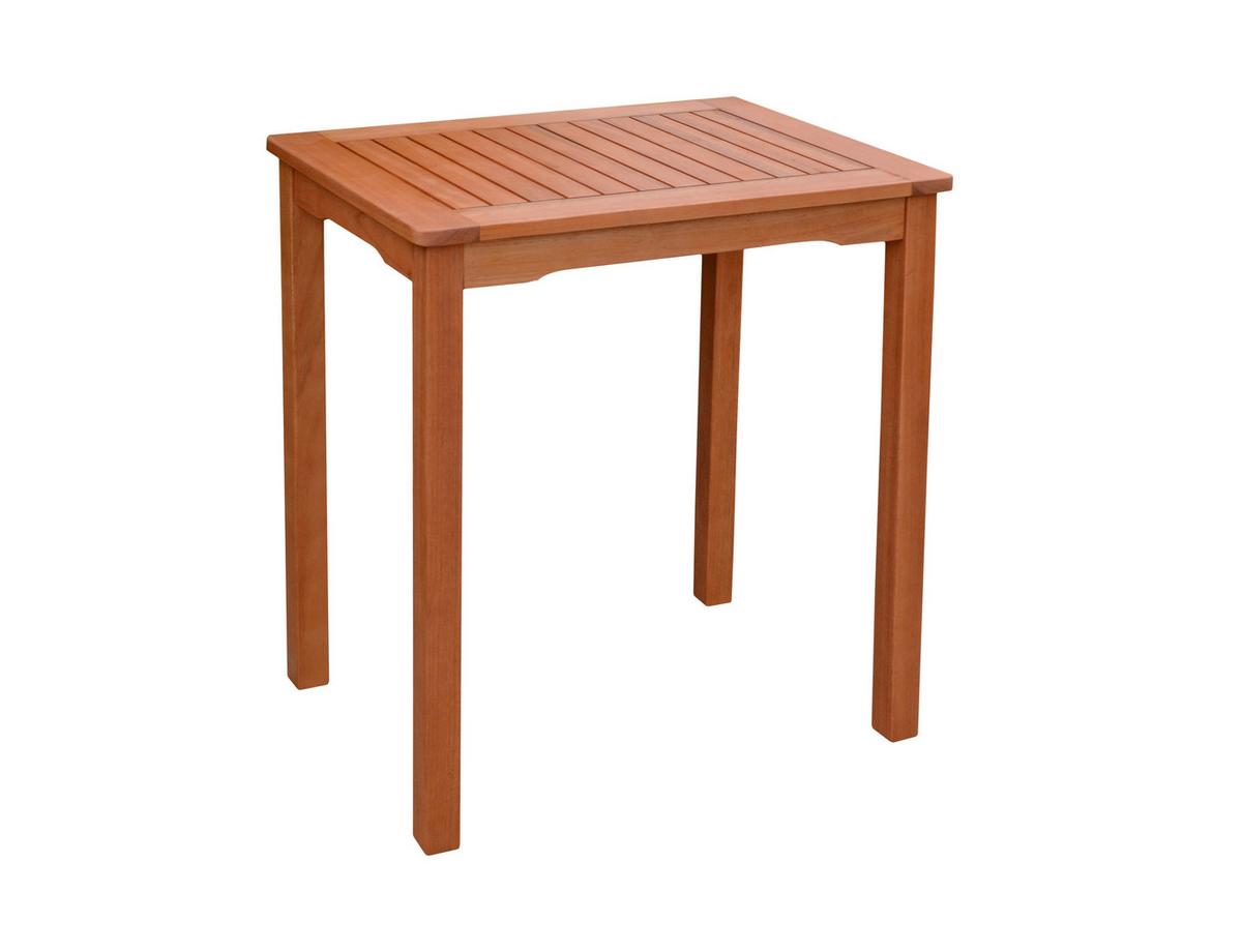 Gartengarnitur 3--teilig aus Eukalyptusholz - Eukalyptusholzfarben, Basics, Holz - Gardenson