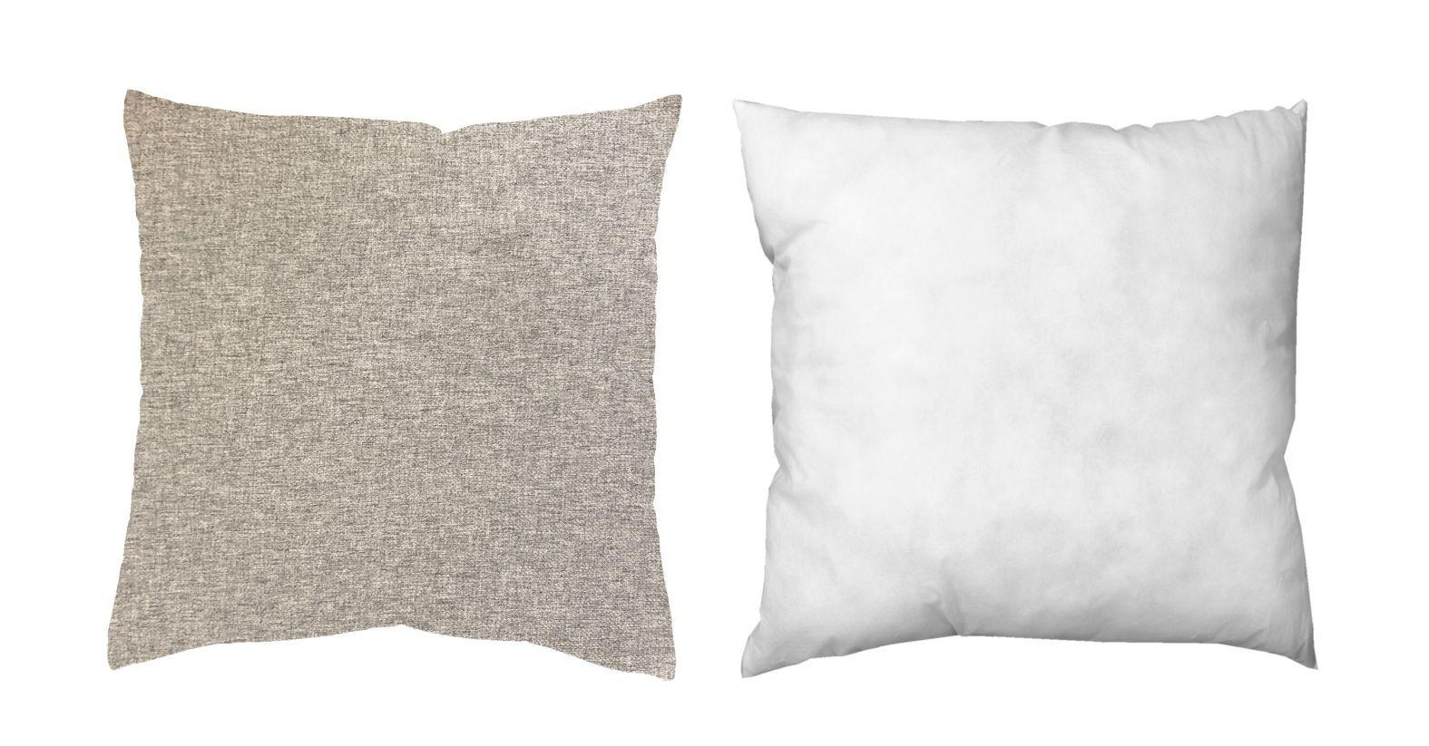 ZIERKISSEN Grau 50x50 cm - Grau, Basics, Textil (50/50cm)
