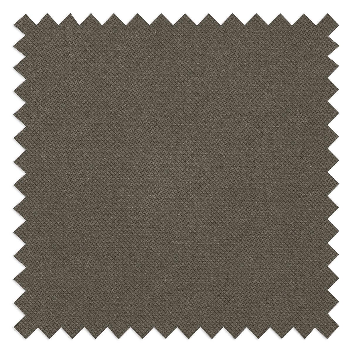 Ecksofa Aspen Mit Bettkasten Webstoff Graubraun 245x208 Cm - Graubraun/Buchefarben, Design, Textil (245/208cm) - Livetastic