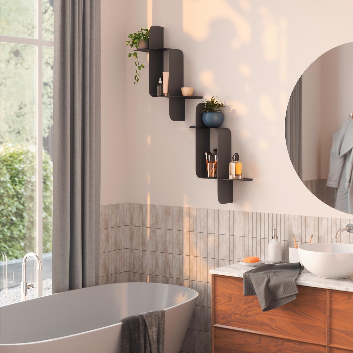 NÁSTENNÁ POLICA 1022611-040 - Basics (61/47/15cm) - Umbra