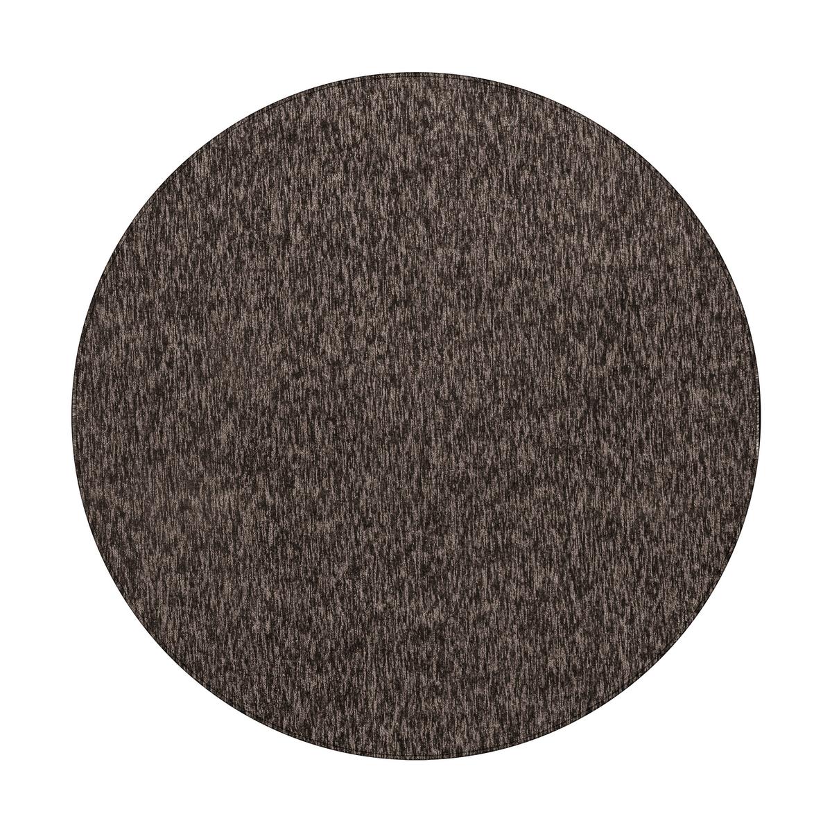 Flachwebeteppich Nizza - Braun, Design, Textil (160/160cm) - Novel