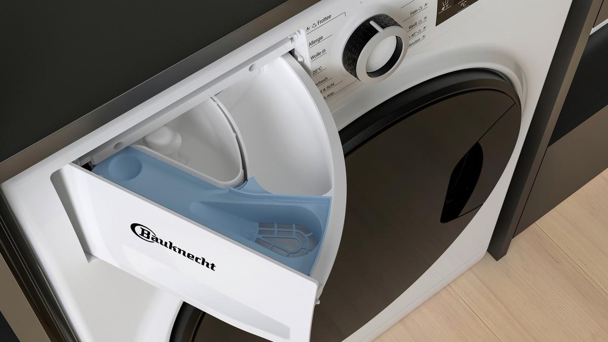 Waschmaschine Wm Elite 9a - Weiß, Trend (59,5/85/60,5cm) - Bauknecht