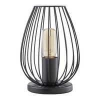 Lampa stolní Dioder 16/23cm, 60 Watt - černá, Lifestyle, kov (16/23cm) - Mömax