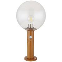 Außenleuchte Ossy 15 Watt Glas - Klar/Naturfarben, Basics, Glas/Metall (25/50cm) - Globo