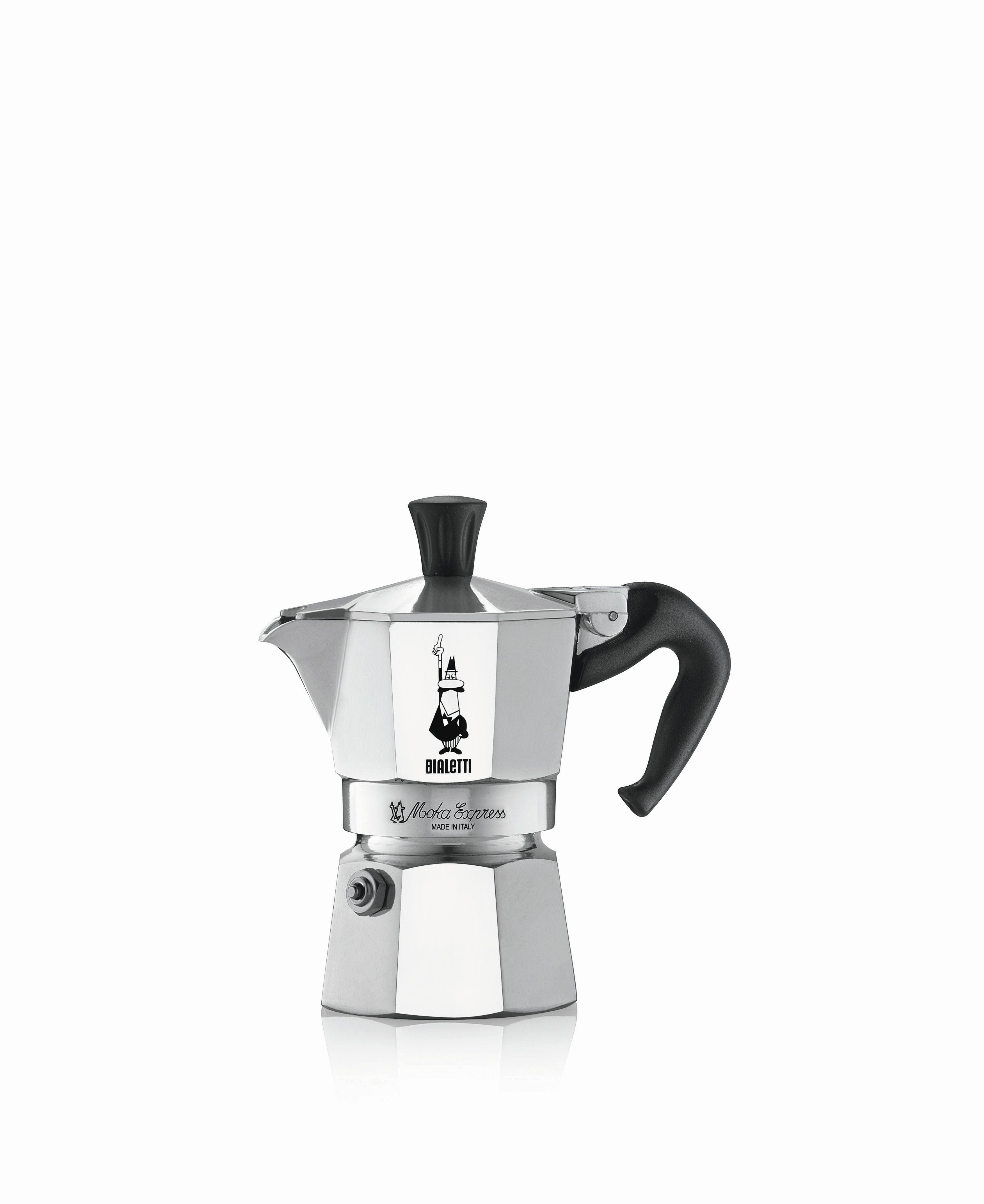 ESPRESSOKOCHER 13,4x7,4xx13 cm - Silberfarben, Basics, Kunststoff/Metall (13.4/7.4/13cm) - Bialetti