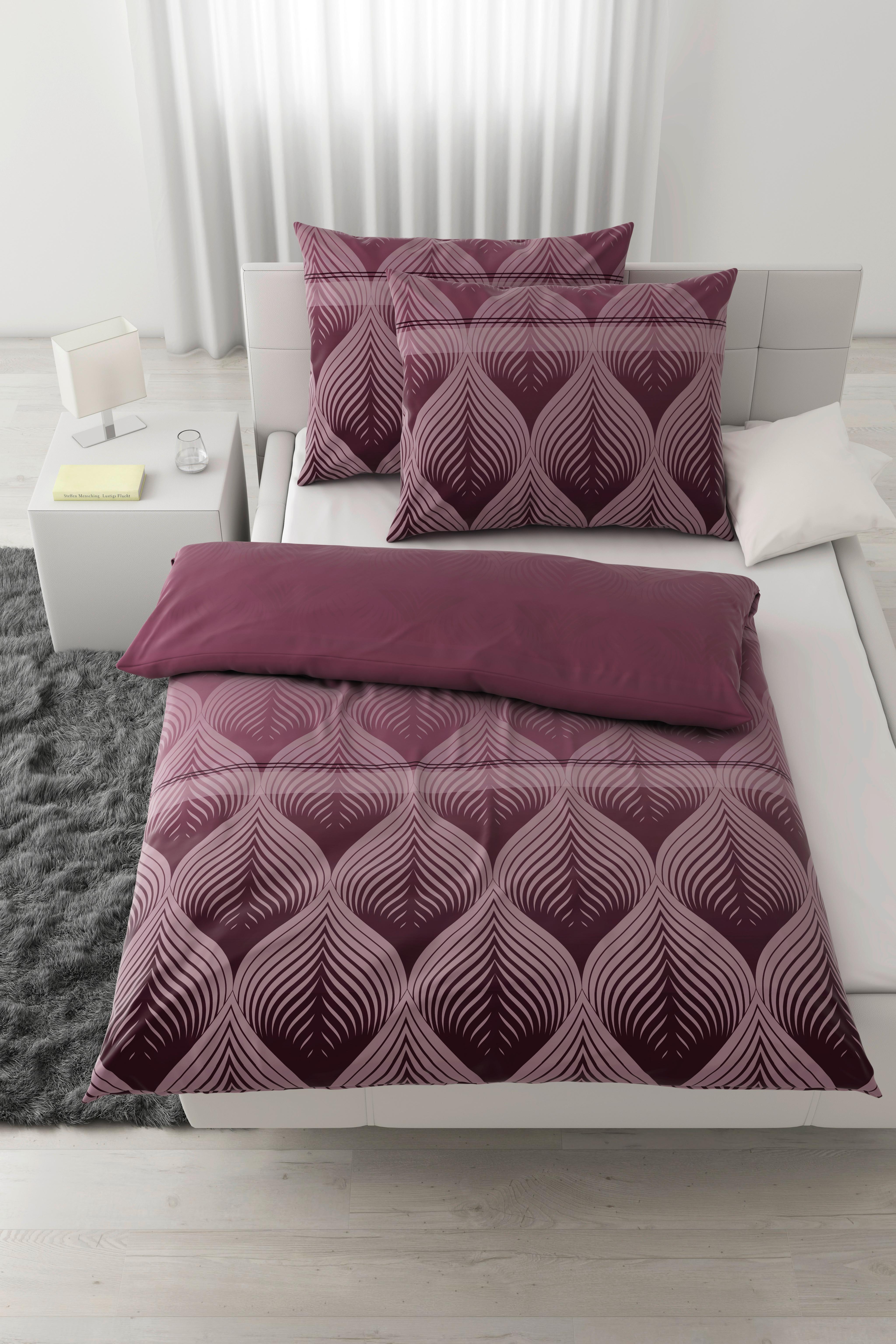 Povlečení Domps, 70/90 200/220cm - světle fialová, Moderní, textil (200/220cm) - Modern Living