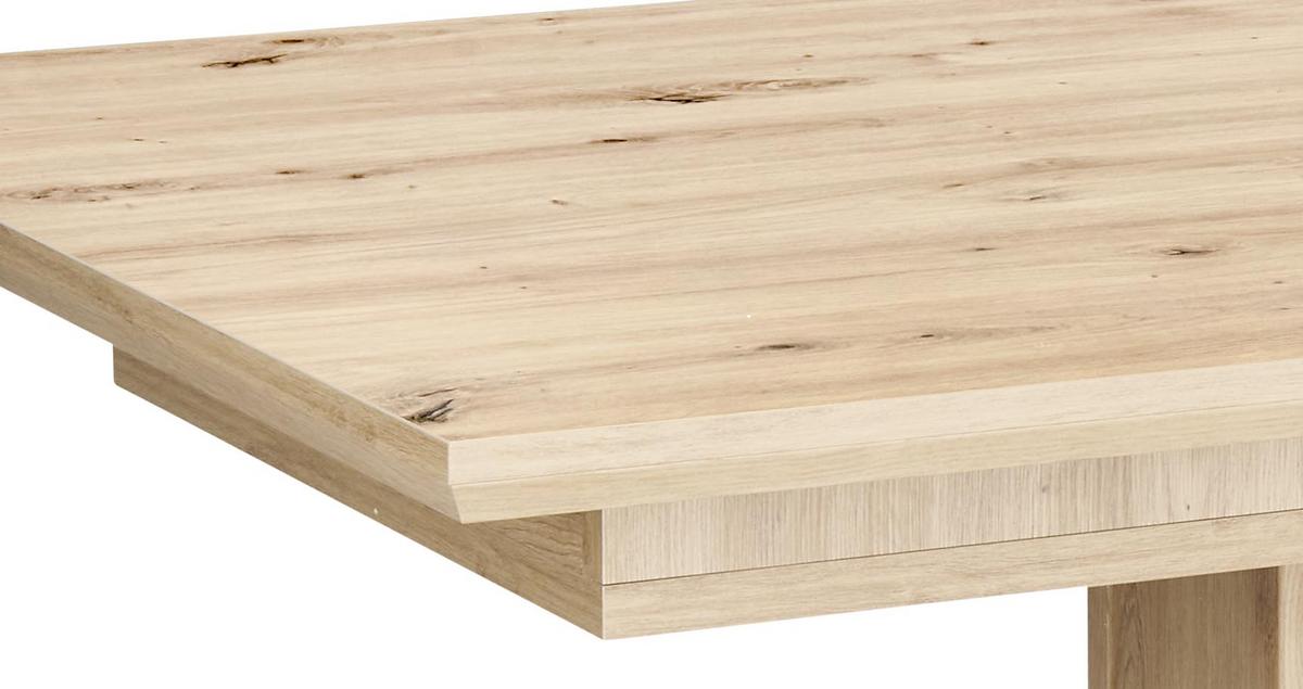 ROZŤAHOVACÍ STÔL HARVEY 180 AZ - farba duba/antracitová, Konventionell, kompozitné drevo (180/76,5/90cm)