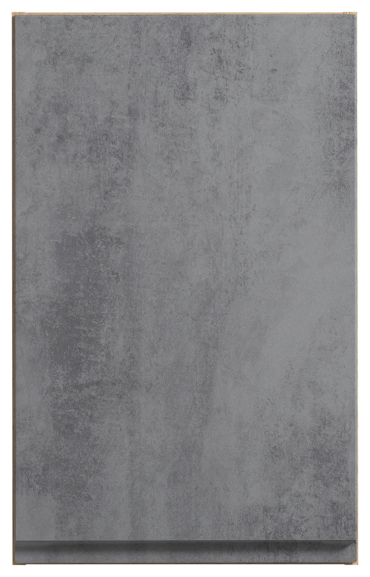 Hängeschrank Varese B: 40 Cm Hellgrau/eiche Wotan - Eiche Wotan/Hellgrau, MODERN, Holzwerkstoff (40/64/20cm) - Held