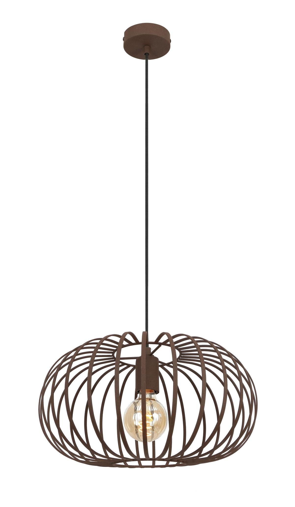ZÁVĚSNÉ SVÍTIDLO ROSTI - rezavá, Moderní, kov (39/120cm) - Modern Living