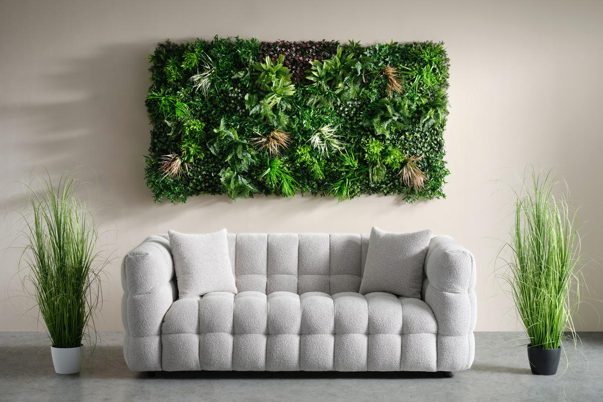 SVAZEK TRÁVY Patrick - zelená, textil (120cm) - Modern Living