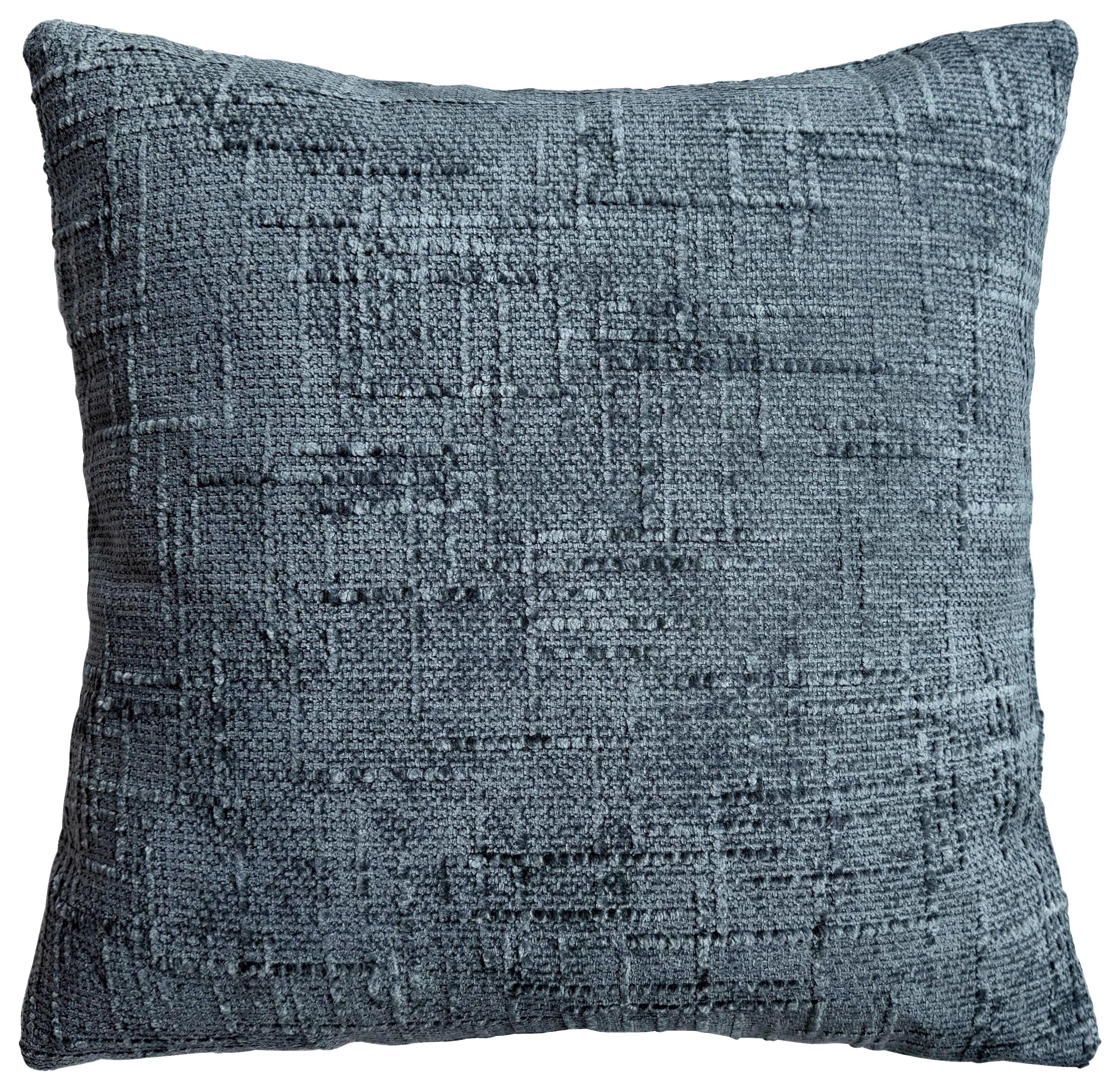 Díszpárna Elisabeth Kb. 45/45cm - kék, Modern, textil (45/45cm) - Luca Bessoni