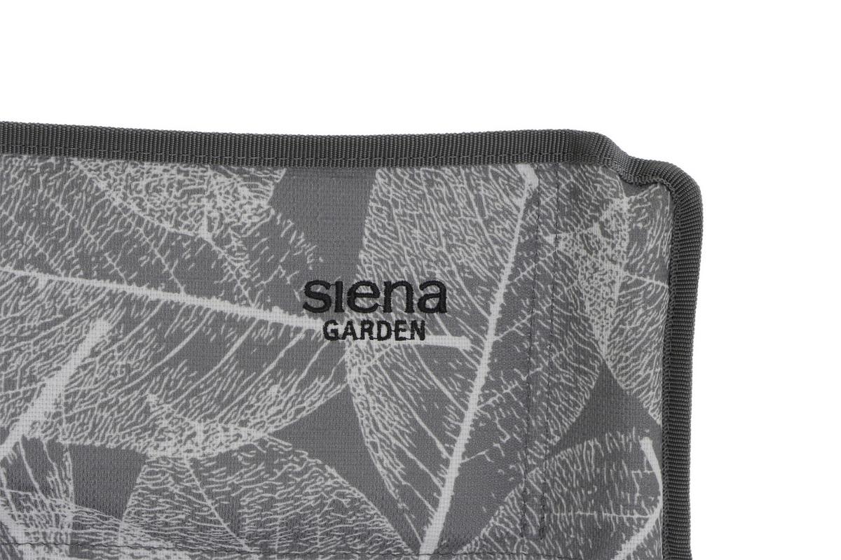Campingsessel Klappbar M51745 mit Tragetasche - Anthrazit/Braun, KONVENTIONELL, Textil/Metall (73/55/99cm) - Siena Garden