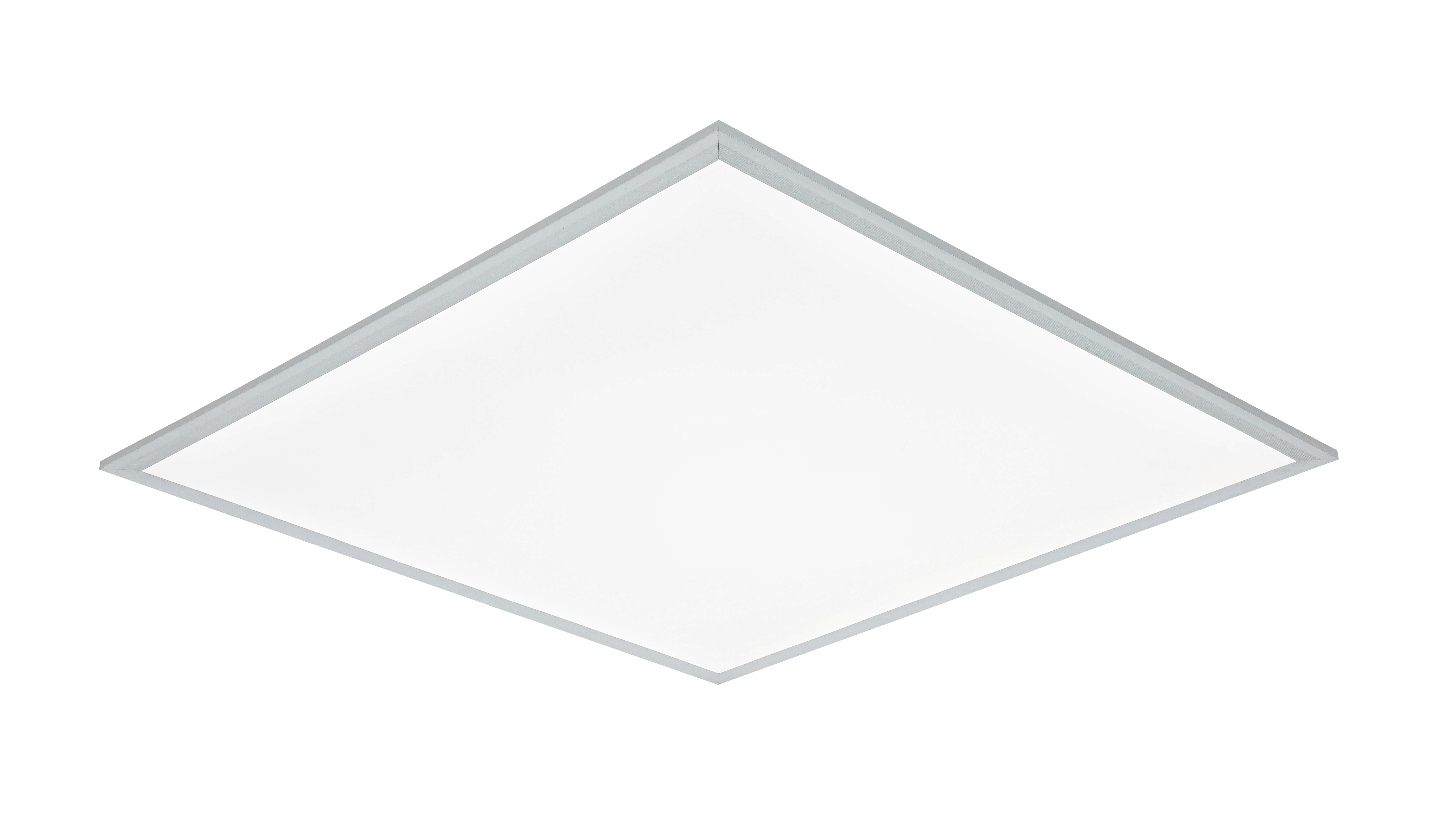 STROPNÍ LED SVÍTIDLO CORNELIUS -AKT- - bílá/barvy stříbra, Moderní, kov/plast (60/60/7,5cm) - Mömax