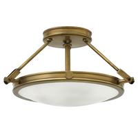 Mennyezeti Lámpa Hk-Collier-Sf-S - sárgarézszínű, Konventionell, üveg/fém (41.7/23.1cm) - Elstead Lighting