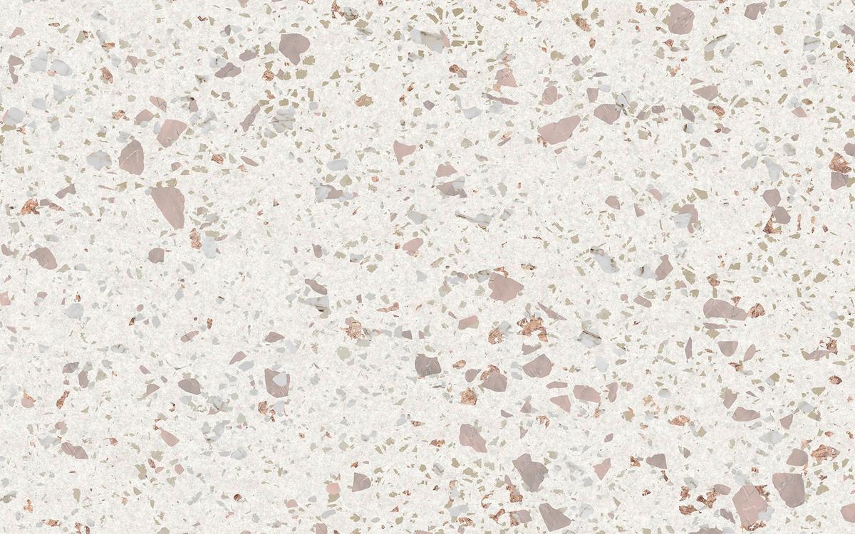 Vliestapete Tasteful Terrazzo - Multicolor, Basics (400/250cm) - Komar