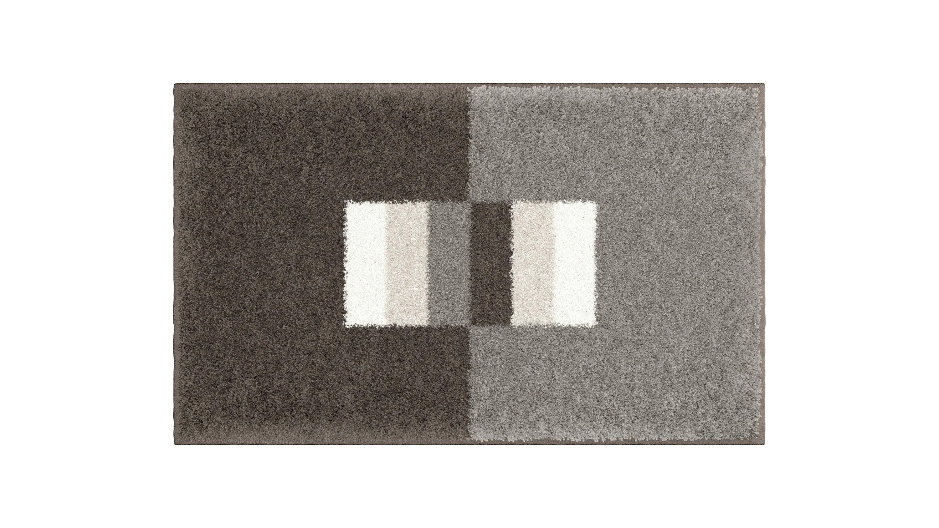 Badematte Capricio - Taupe, Basics, Textil (60/90cm) - Grund