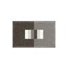 Badematte Capricio - Taupe, Basics, Textil (50/80cm) - Grund