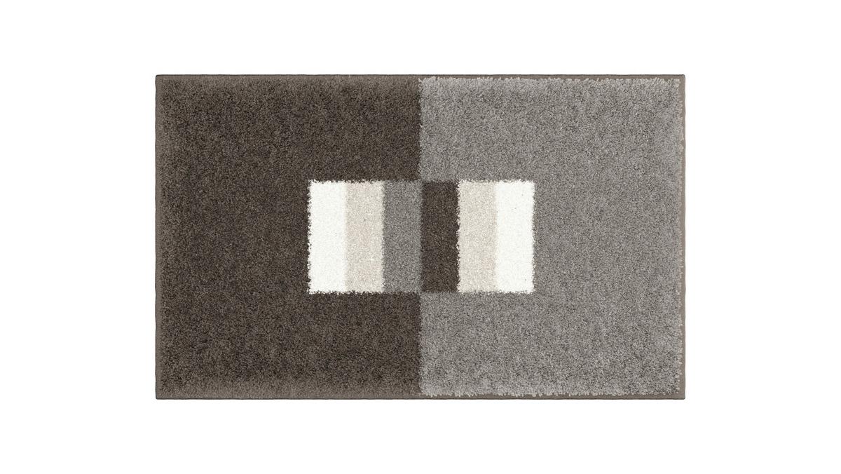 Badematte Capricio - Taupe, Basics, Textil (60/90cm) - Grund