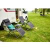 Garten-Relaxliegel Klappbar Aluminium - Anthrazit, KONVENTIONELL, Textil/Metall (69/124/84cm) - Siena Garden