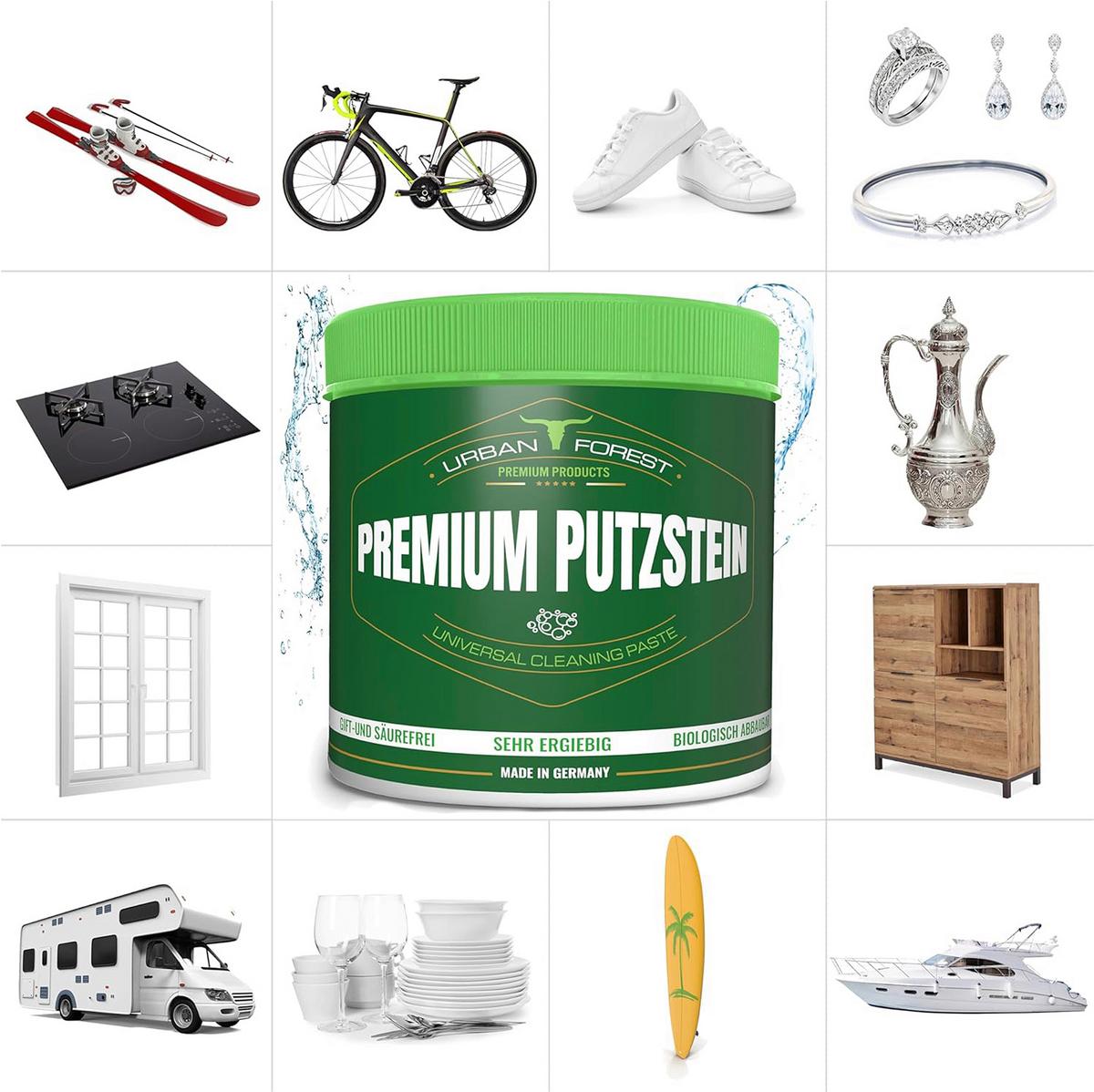 Reinigungsset Premium Putzstein - Basics (0,9kg) - Urban Forest