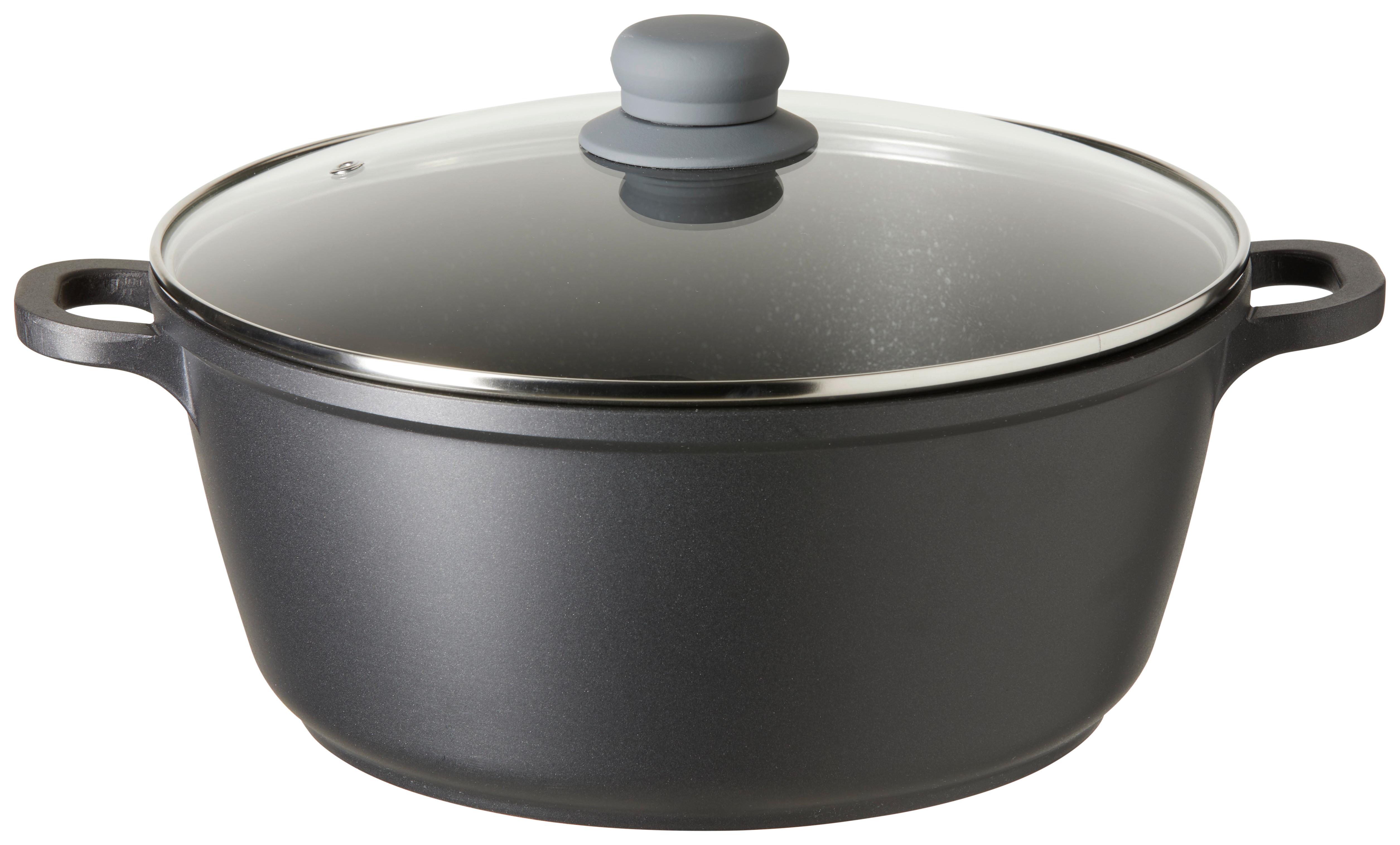 HRNIEC SMART - čierna/číra, Konventionell, kov/plast (28/12,3cm) - Modern Living