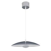 LED-Hängeleuchte Oslo H: 125 cm - Silberfarben, Design, Metall (34/125cm) - Näve