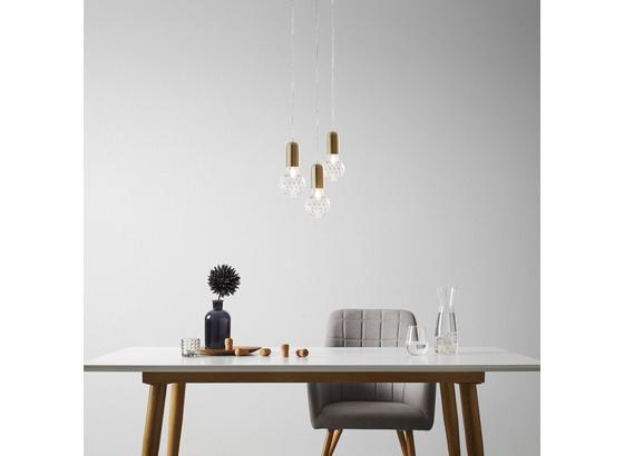 Závesné Svietidlo Gian - číre, Moderný, sklo (28/120/28cm) - Modern Living Závesné Svietidlo Gian - číre, Moderný, sklo (28/120/28cm) - Modern Living
