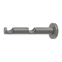 DVOJITÝ DRŽIAK RILLCUBE DOPPELTRÄGER - tmavosivá, kov (15cm) - Premium Living