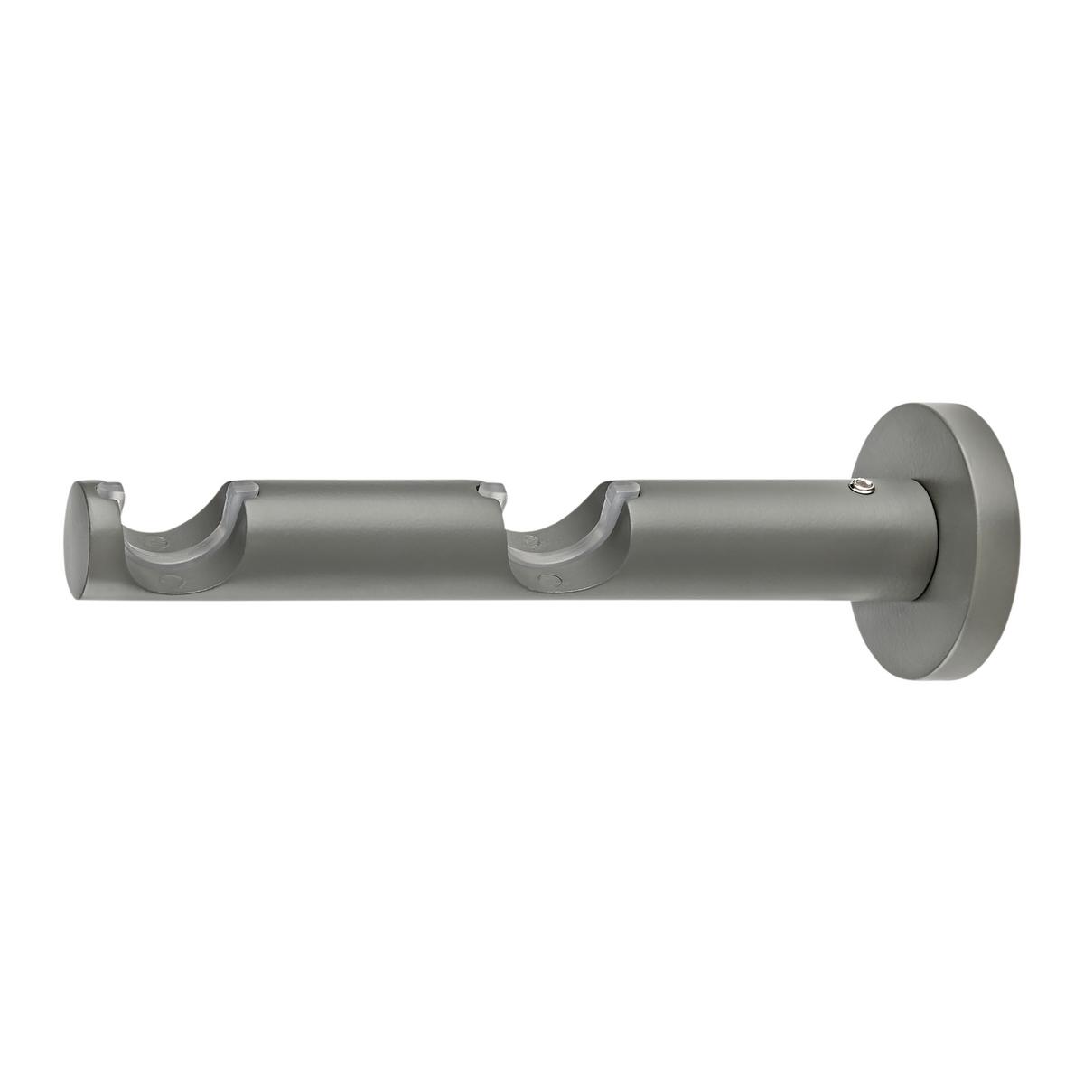 DVOJITÝ DRŽIAK RILLCUBE DOPPELTRÄGER - tmavosivá, kov (15cm) - Premium Living