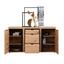 Sideboard mit Soft-Close B 167,3cm Nyon, Eiche Dekor - Eichefarben/Schwarz, MODERN, Holzwerkstoff (167,3/90,9/40,5cm) Sideboard mit Soft-Close B 167,3cm Nyon, Eiche Dekor - Eichefarben/Schwarz, MODERN, Holzwerkstoff (167,3/90,9/40,5cm)