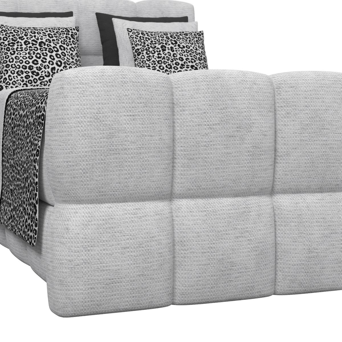 Boxspringbett Brisbane inkl. Bettkasten 140x200 - Champagner/Schwarz, Trend, Holz/Holzwerkstoff (140/200cm) - Sembella
