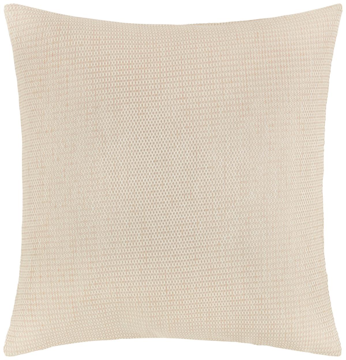 POŤAH NA VANKÚŠ Ines, 48/48cm, sivobiela - prírodná farba, Basics, textil (50/50cm) - Premium Living