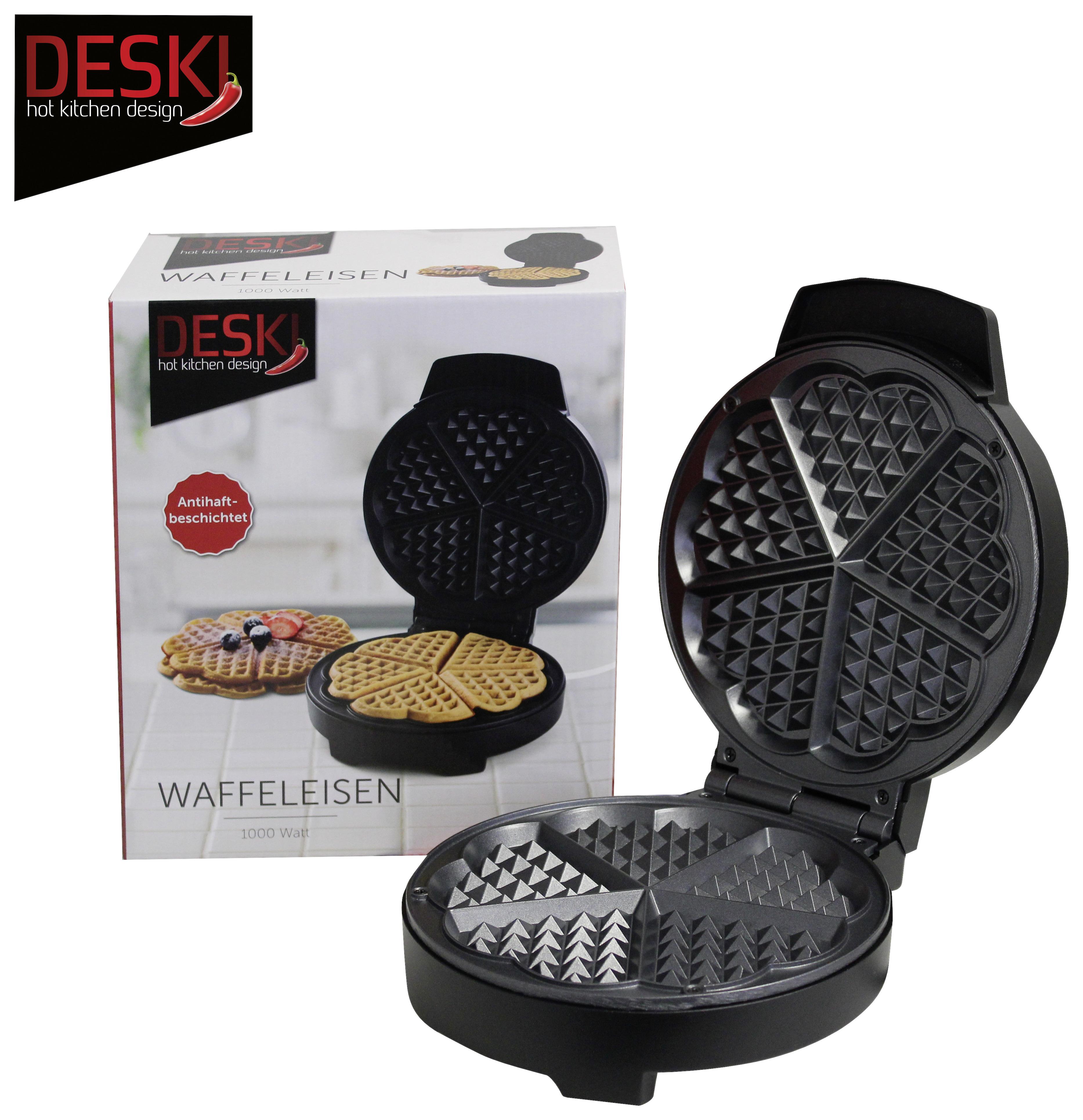 Waffeleisen in Schwarz mit Metall online shoppen