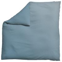 Bettdeckenbezug Woven Satin Fade - Blau/Hellgrau, Basics, Textil (200/200cm) - Schlafgut