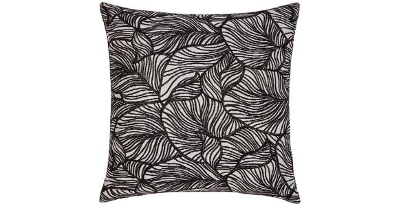 Zierkissen Tonia - Schwarz, MODERN, Textil (45/45cm) - Luca Bessoni