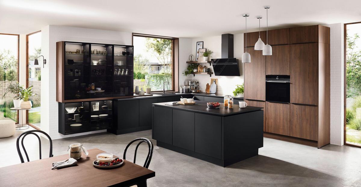 Einbauküche Riga Frei Planbar Modernes Design - MODERN, Holzwerkstoff - Vertico