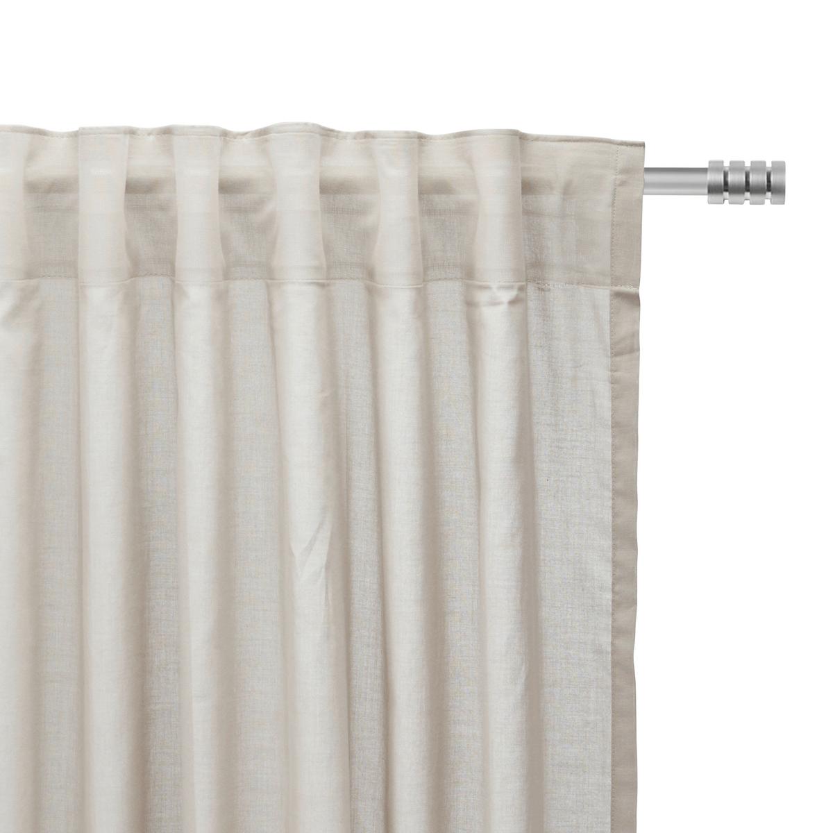 HOTOVÝ ZÁVĚS Bio-Luise, 2 ks., 140/267cm - béžová, Natur, textil (140/255-267cm) - ecoTree