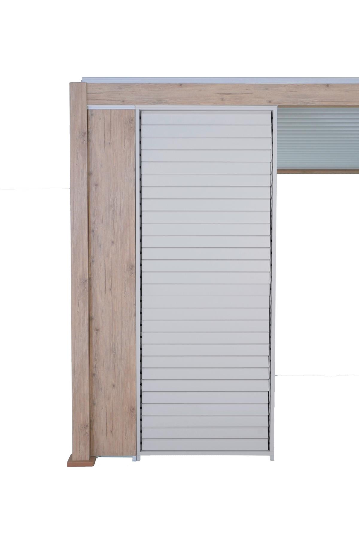 Dekoelement Deluxe/Classic Holzoptik - Eichefarben, MODERN, Metall (31/235/6cm) - Gardenson