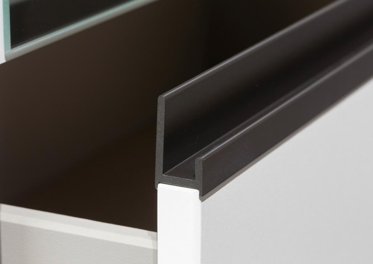 Eckkleiderschrank Costa Grau B: 208 cm - Grau, MODERN, Holzwerkstoff (208/197/298cm) - Rauch Möbel