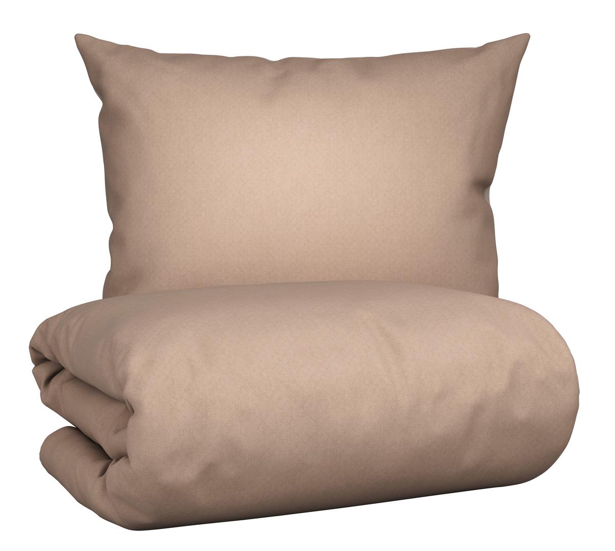 Povlečení Charlene Wende, 70/90 140/200 - béžová, Konvenční, textil (140/200cm) - Modern Living