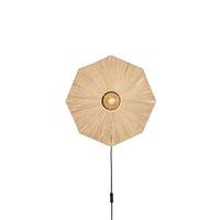 Wandleuchte Panama - Hellbraun, Basics, Naturmaterialien (45/7cm) - Good & Mojo
