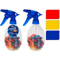 Wasserbombenset Ballonsprüher - Blau/Gelb, Basics, Kunststoff (0,5l)
