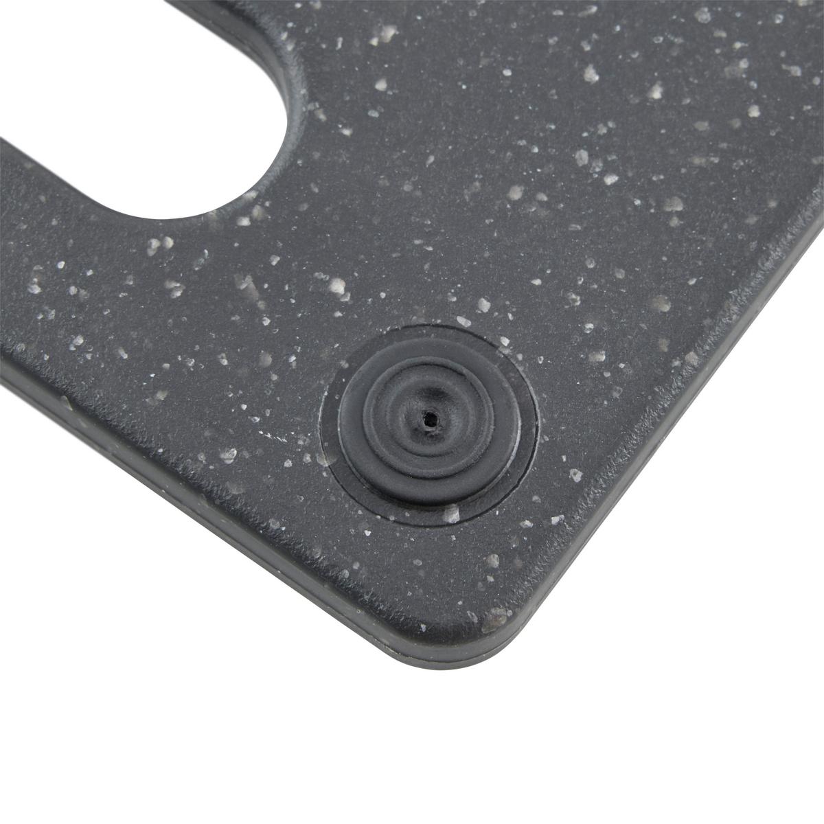 Kuchyňské prkénko MICHAEL - S - černá, Moderní, plast (25,2/15,2/1cm) - Mömax