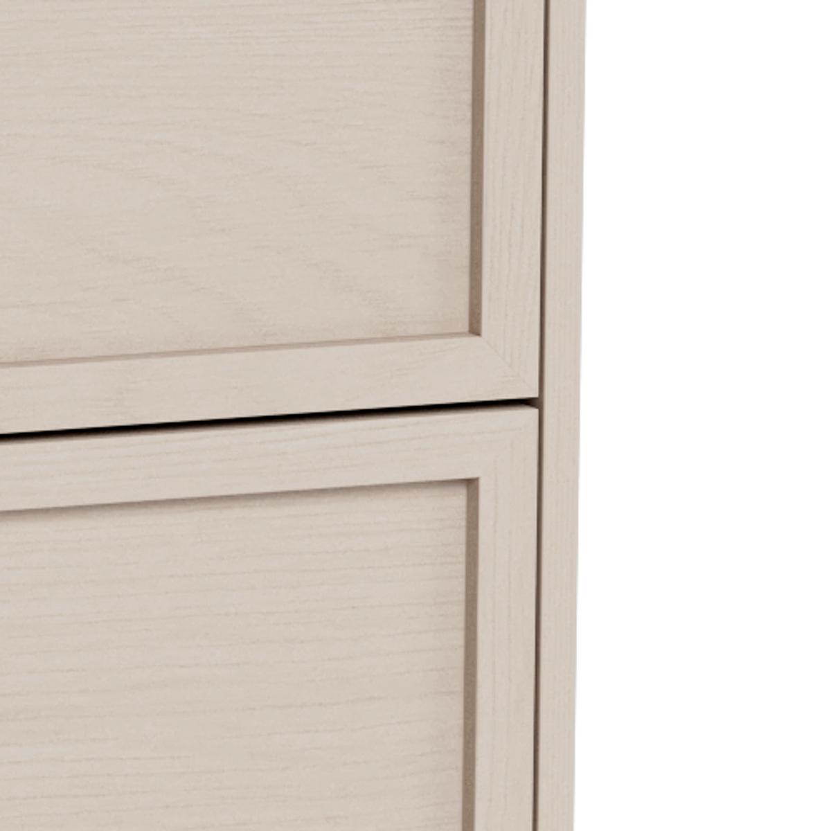 KOMODA PALMDALE - šedá, Design, kov/kompozitní dřevo (80/110/40cm) - MID.YOU