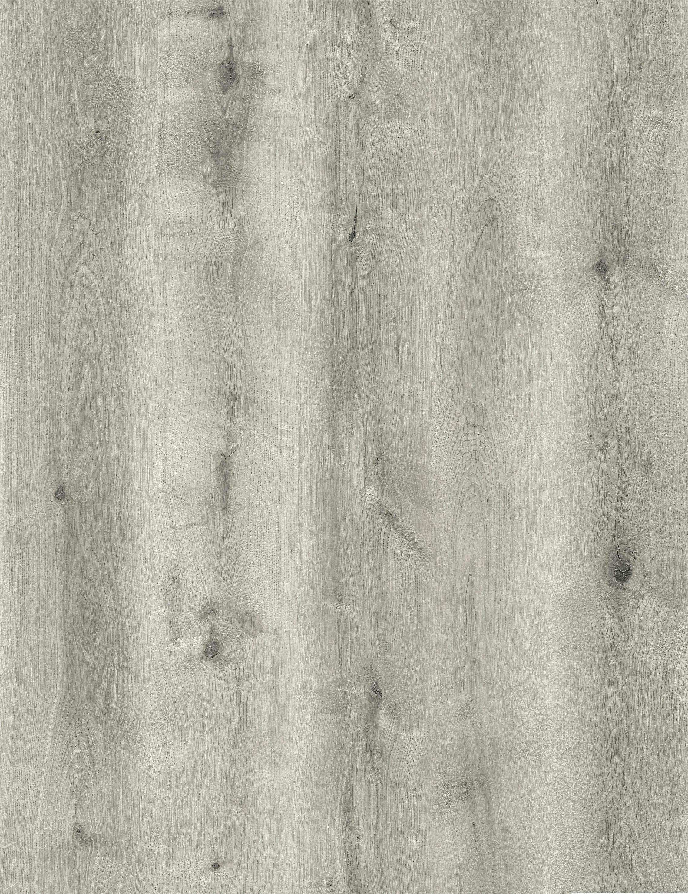 Vinylboden Eiche Hellgrau Landhausdiele Klick-Vinyl - Hellgrau, Basics, Kunststoff/Stein (23/128/0,57cm) - Econfloor
