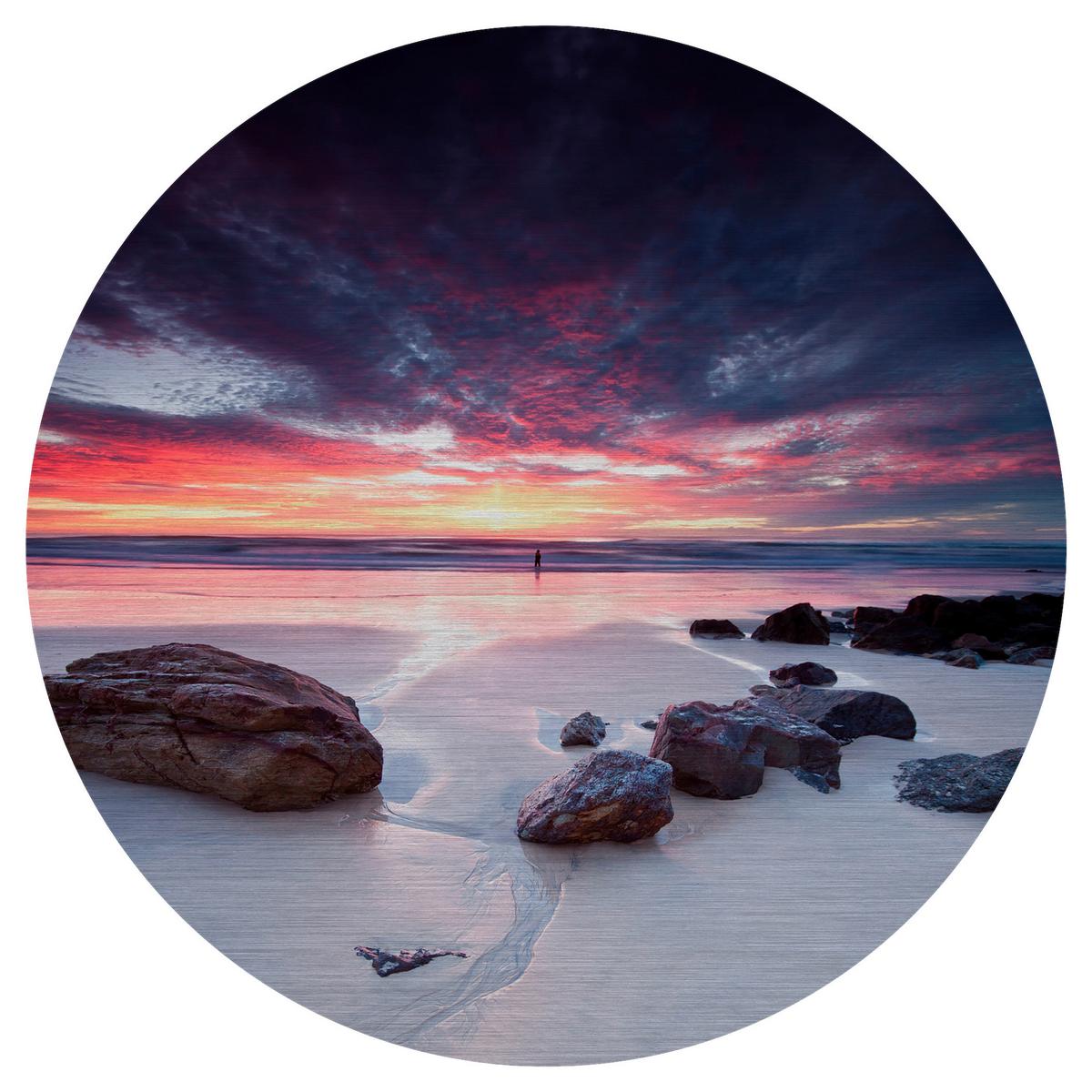 Dekopaneel Davina - Multicolor/Braun, KONVENTIONELL, Holzwerkstoff (40cm) - Luca Bessoni