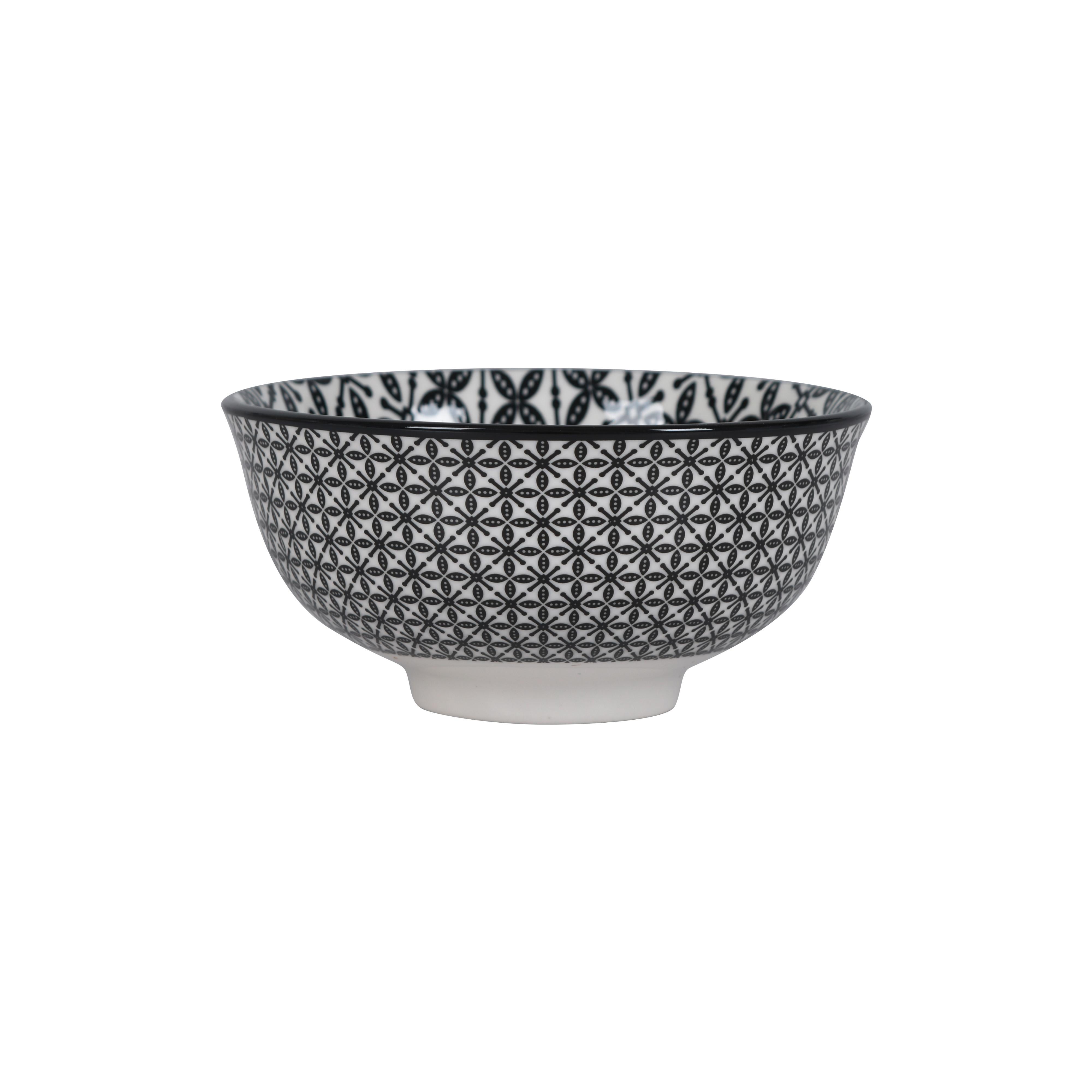 Miska na dip SHIVA - bílá/černá, Lifestyle, keramika (11,7/5,6cm) - Mömax